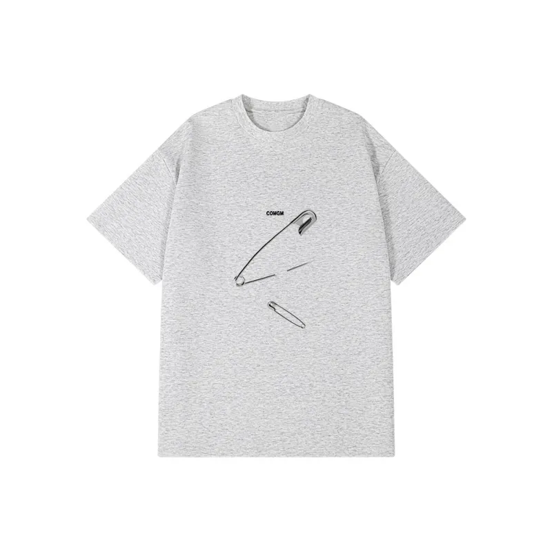 COMGM Drop Shoulder Sleeve T Shirt Unisex-3