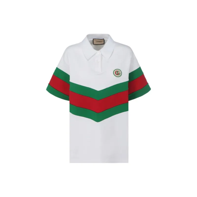 GUCCI FW21 Polo Shirt Women's White-0