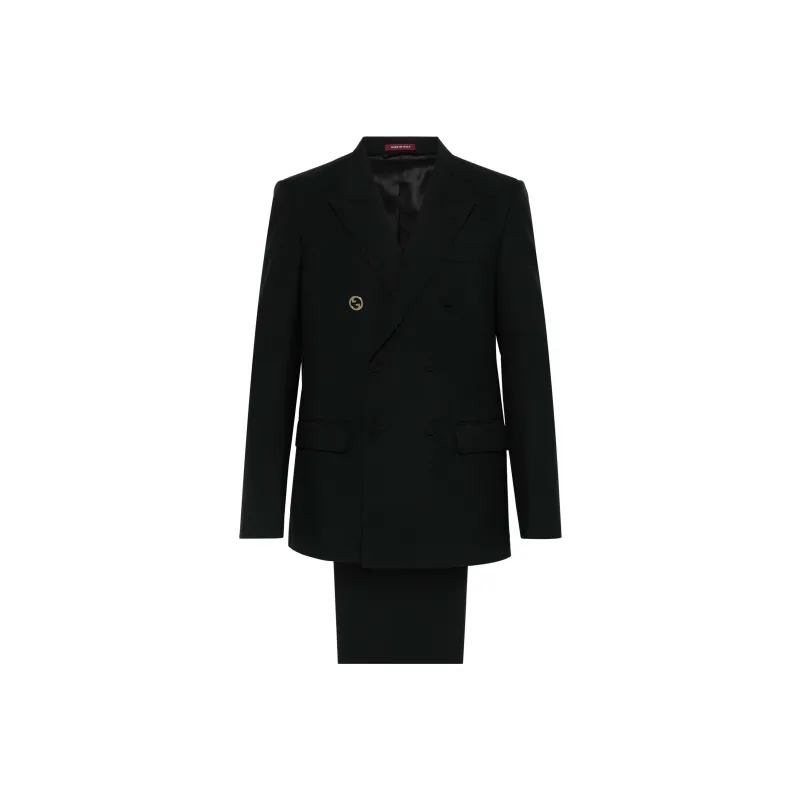 GUCCI Interlocking G Double-Breasted Suit-0