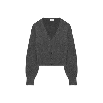 ARITZIA Wilfred Camila Sweater Sweater Women's Heather Charcoal/Stone Phoebe Zhennan Charcoal
