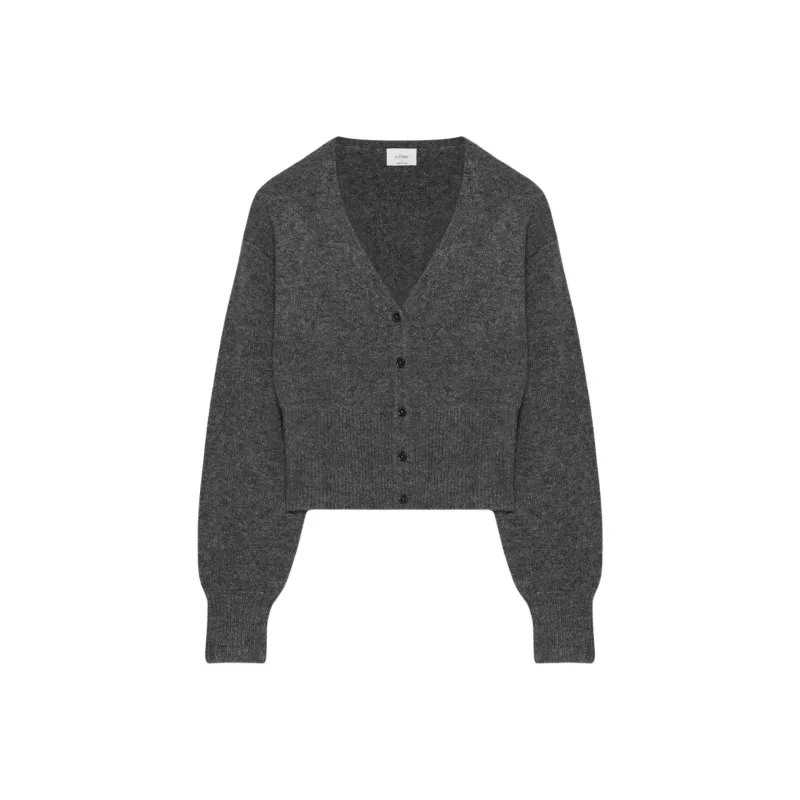 ARITZIA Wilfred Camila Sweater Sweater Women's Heather Charcoal/Stone Phoebe Zhennan Charcoal-0