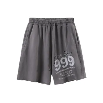 Juice Wrld Casual Shorts Unisex Dark Gray