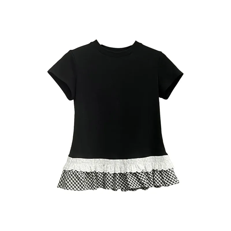 PAIN OR PLEASURE Regular T Shirt Women's Black-0