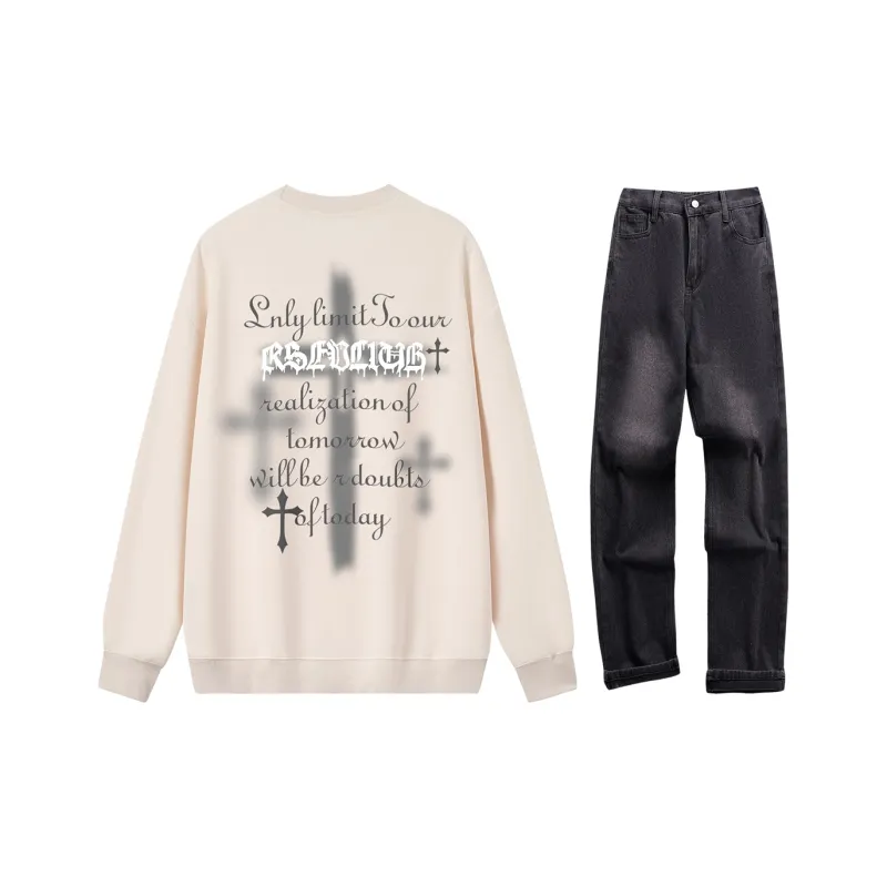 VniVerseVClub Sweatshirt Set Unisex-20