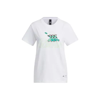adidas Women's Badge Of Sport Tee White
