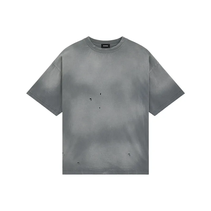 WE11DONE Dyed Cotton T shirt-0