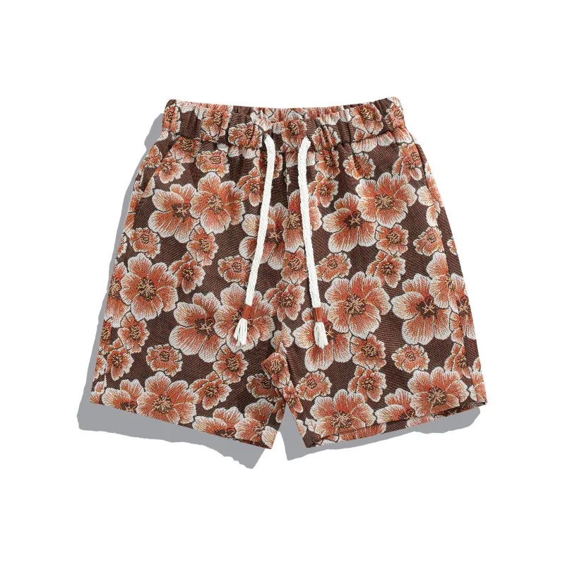 T IRA Shorts Unisex Sabah Brown-0