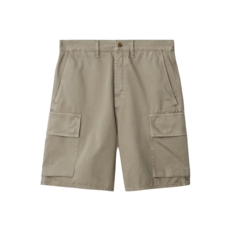 Burberry Casual Shorts Men's Gray Green-0