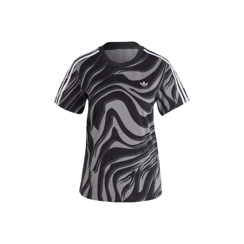 Adidas T-Shirts Women's Black-0