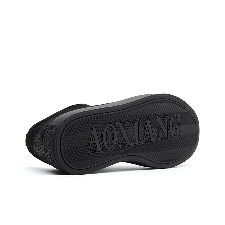 Oak Elephant Coverage Low Top Skateboard Shoes Men's Black-4