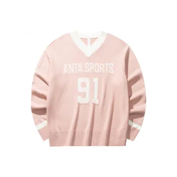 CHAOJIANTA Sweater Women's Sand Mist Pink