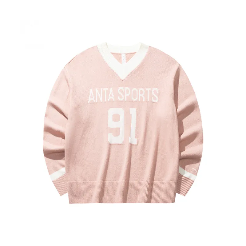 CHAOJIANTA Sweater Women's Sand Mist Pink-0