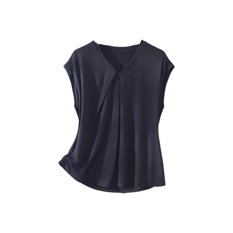 IHIMI T Shirt Women's Navy Blue-0