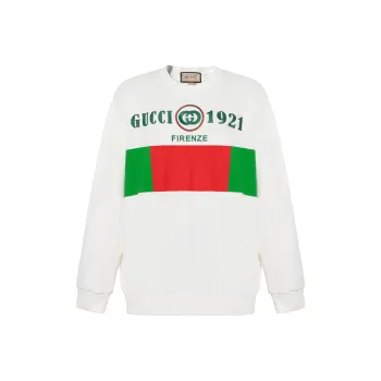 GUCCI 1921 Sweatshirt Women's White