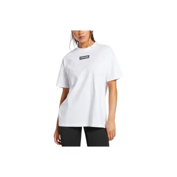 GYMSHARK BLOCK OVERSIZED T-SHIRT T-Shirt Women's White
