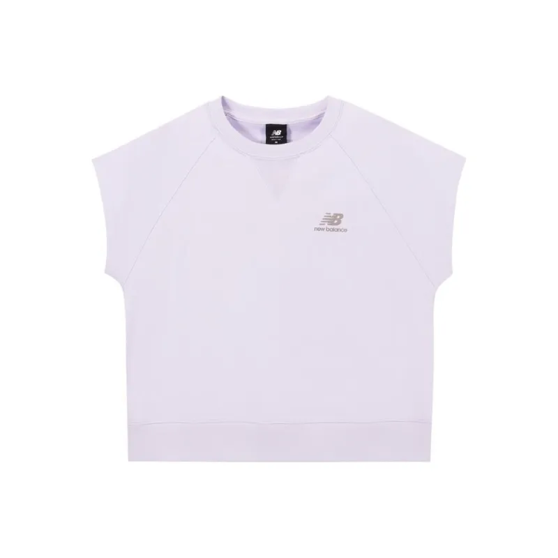 New Balance T Shirts Women's Light Purple-0
