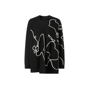 JZ. ANNAKRO Sweaters Women's Plain Black