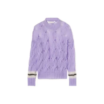 PALM ANGELS SS22 Loose Fit Sweater Women's Purple