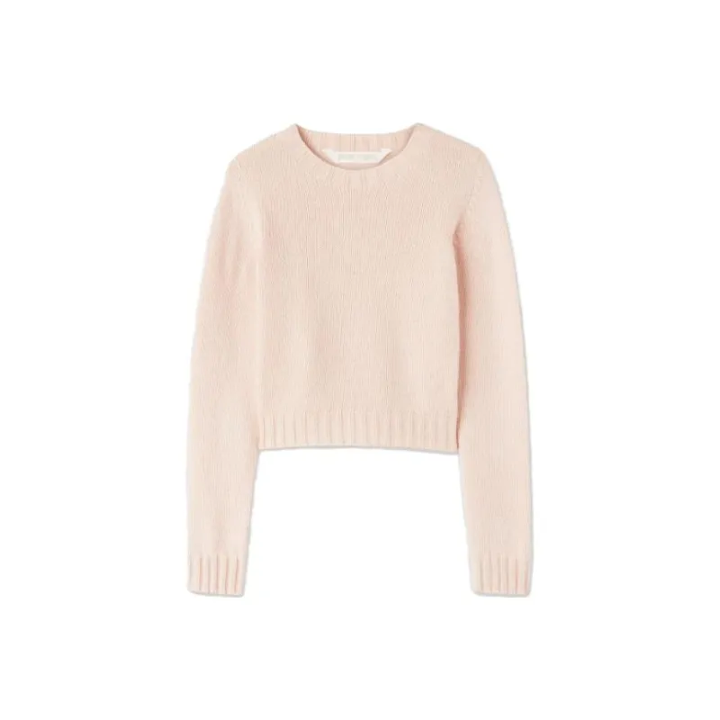 PALM ANGELS Logo Embroidered Knitted Jumper-0