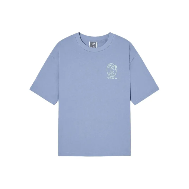 New Balance T Shirt Women's Light Blue-0