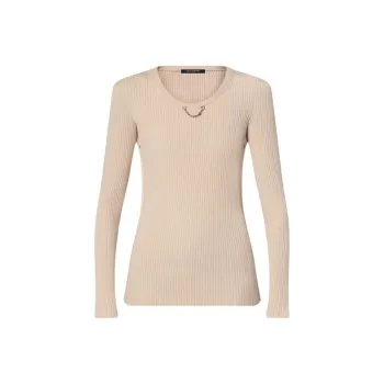 LOUIS VUITTON Ribbed Knit Pullover