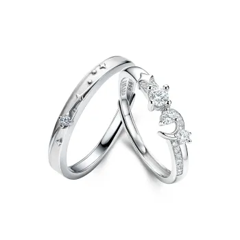 LYUMIN S999 Fine Silver Ring 1 Unisex