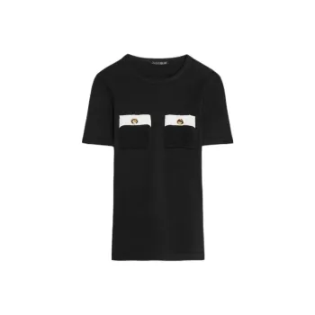 ZARA Regular T Shirt Women's Black