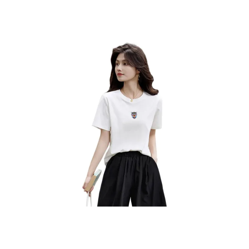 【dme】 T Shirt Women's Raw White-0