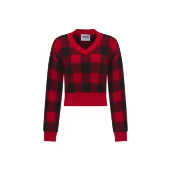 MOSCHINO FW23 Sweater Women's Red