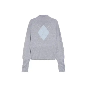 MaxMara Studio High Neck Long Sleeved Jumper