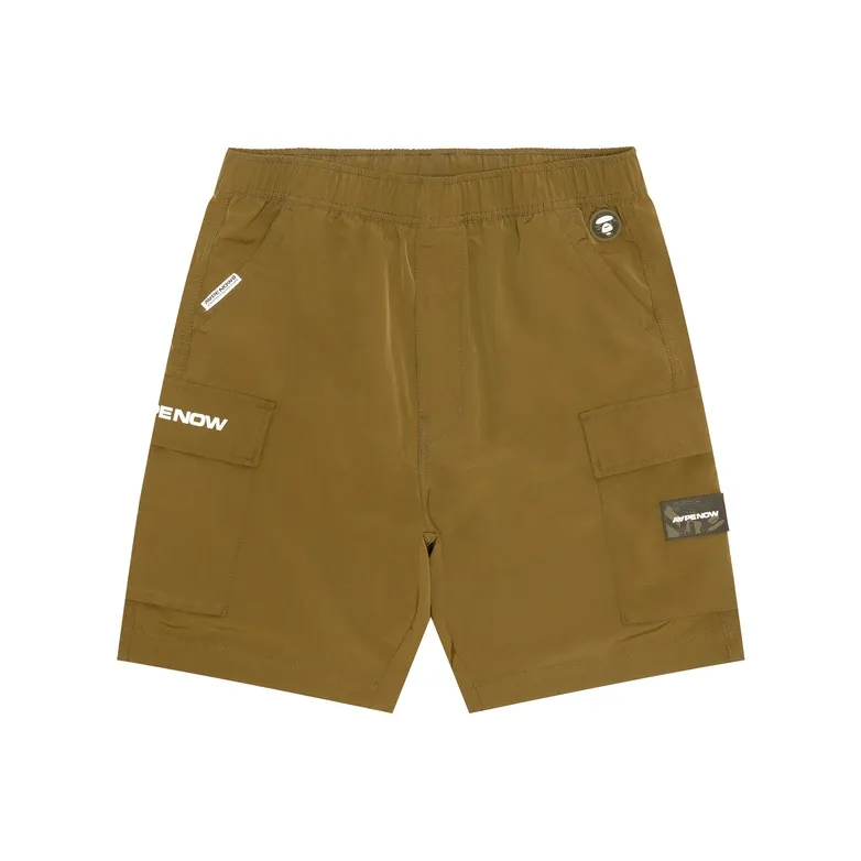 Aape By *A Bathing APE® Logo print Cargo Shorts-4