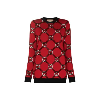 GUCCI Interlocking G Crew neck Jumper