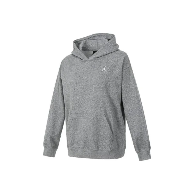 Jordan BRKLN FLC PO AS W J FT Sweatshirt Women's Gray-0