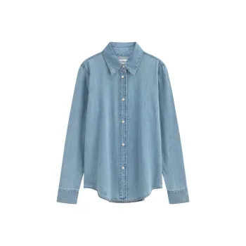 CALVIN KLEIN Shirt Women's Denim Light Blue
