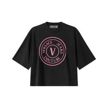 VERSACE JEANS COUTURE T Shirt Women's Black