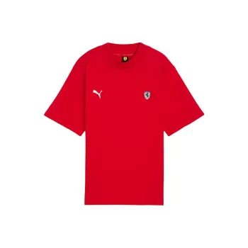 PUMA Scuderia Ferrari Regular T-Shirt Women's Red