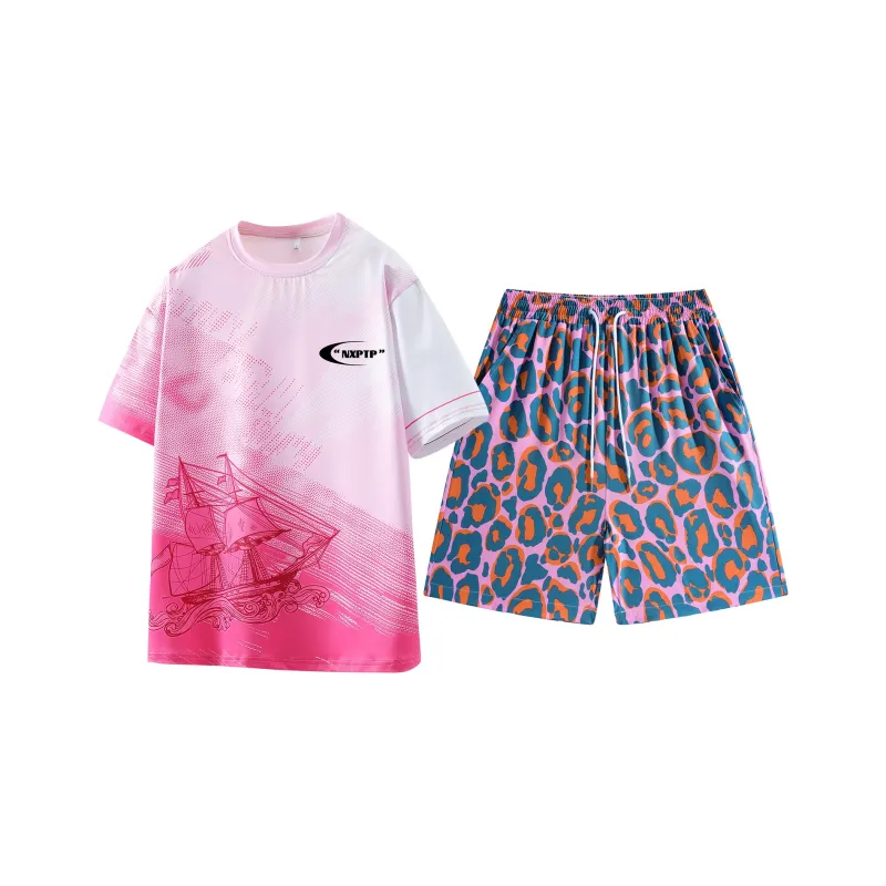 NXPTP Casual Sportswear Summer Unisex-1