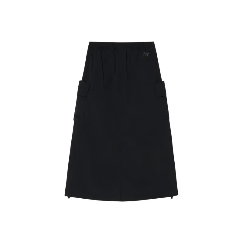 New Balance Casual Long Skirt Women's Black-1
