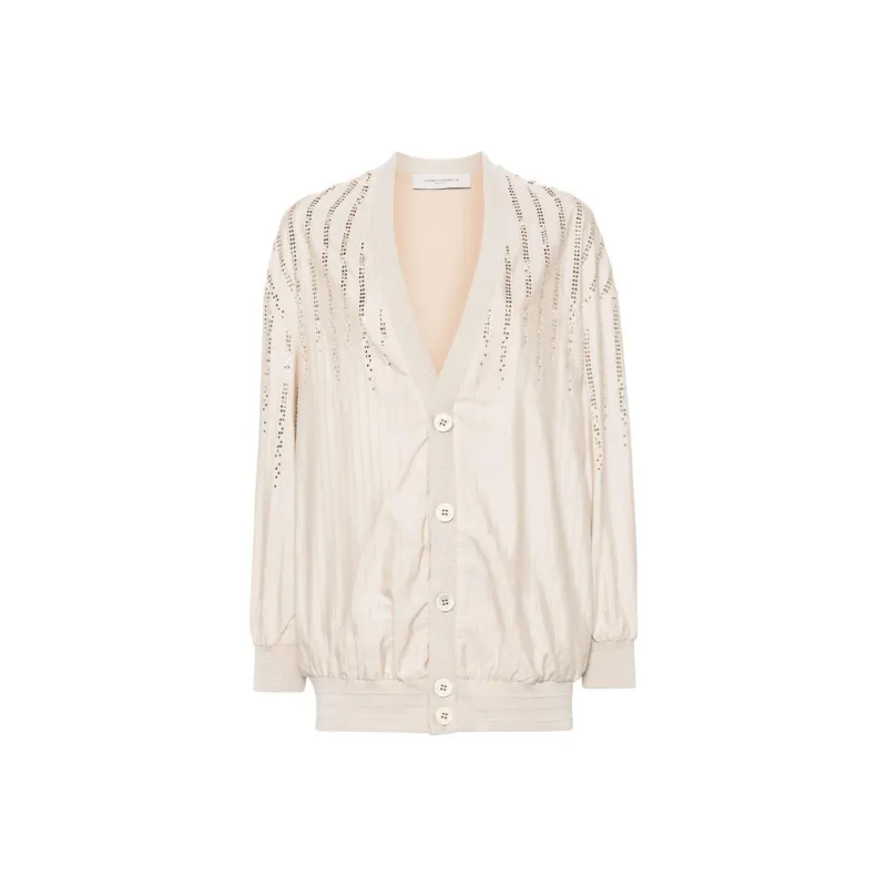 Golden Goose Embellished V Neck Jacket-0