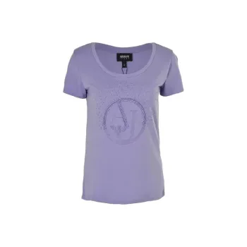 ARMANI JEANS T Shirts Women's Purple