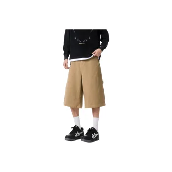 RICE NINE TEN Casual Shorts Unisex Khaki