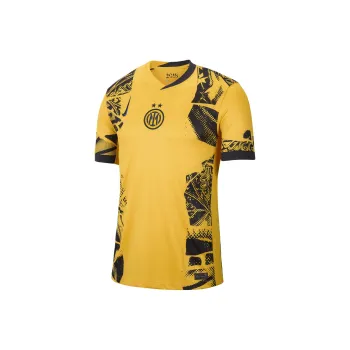 Nike Inter MilanDri Fit FW24 Soccer Jerseys Men's Gold Black