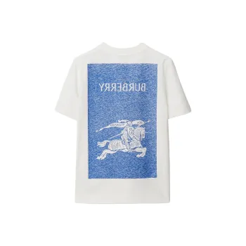 Burberry Equestrian Knight Cotton T shirt