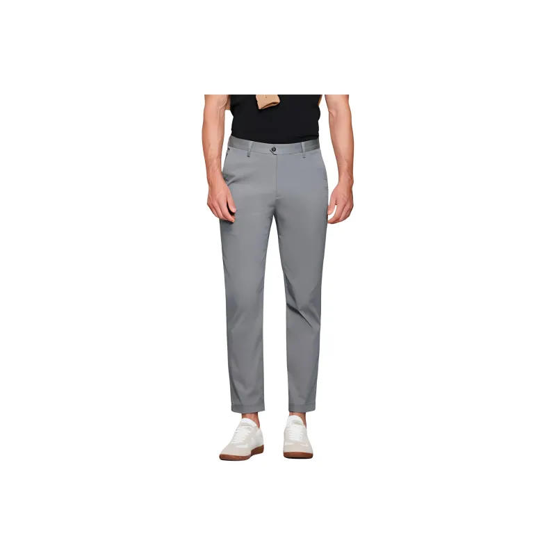 JODOLL Casual Pants Men's Light Blue-0
