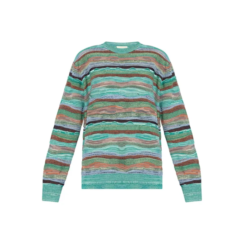 Ulla Johnson Striped Knit Pullover-0