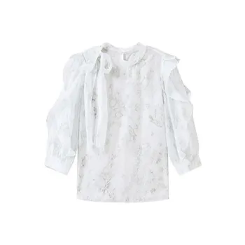 HDFULERN Shirt Women's Jacquard
