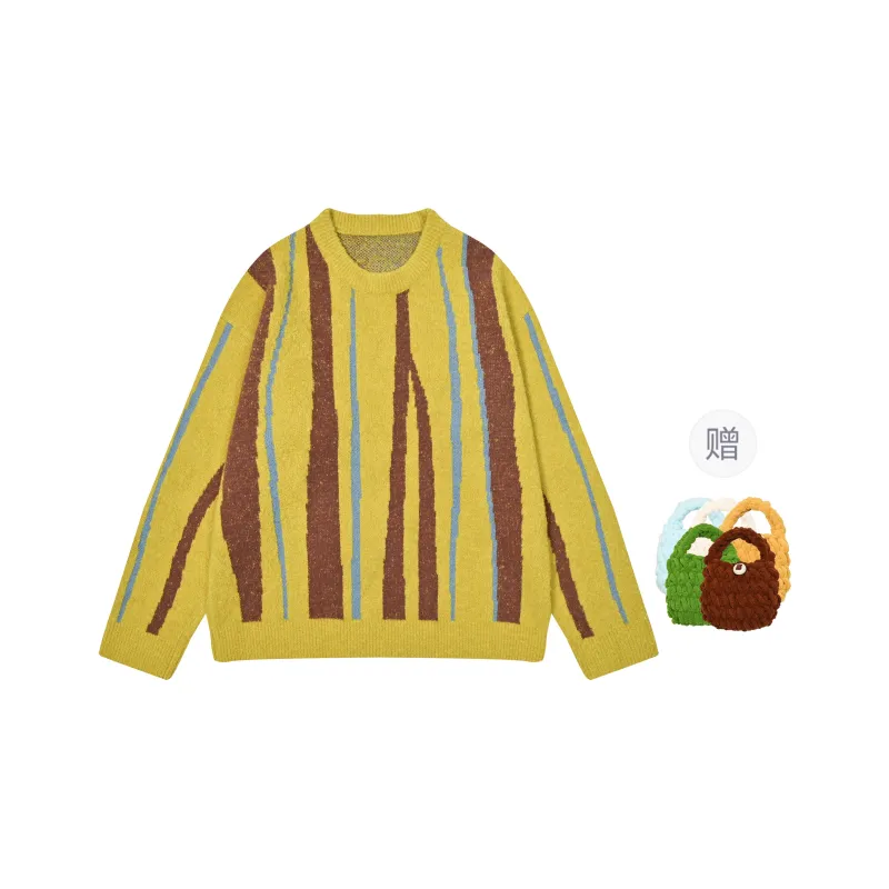 Madgood Sweater Unisex Mustard Yellow-9