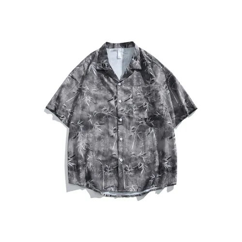 KRISTALIA Shirt Unisex Bamboo Leaf Calligraphy