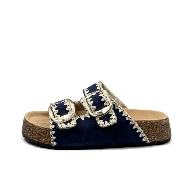 DOLIN COLLECTION Slide Slippers Platform Outerwear Women's-0