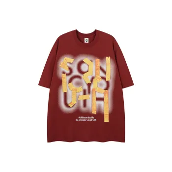 YUZHAOLIN Couple Trendy Brand Half Sleeved Top Unisex